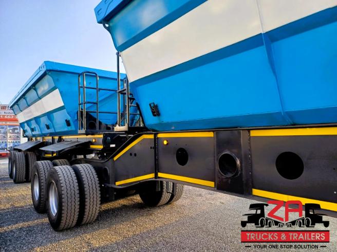 2018 AFRIT 40 CUBE SIDE TIPPER TRAILER #53199